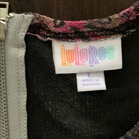 NWT lularoe Amelia pocket dress large new - Picture 2 of 4